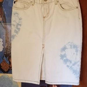 Vintage Acid Wash Juicy Couture Pencil Skirt